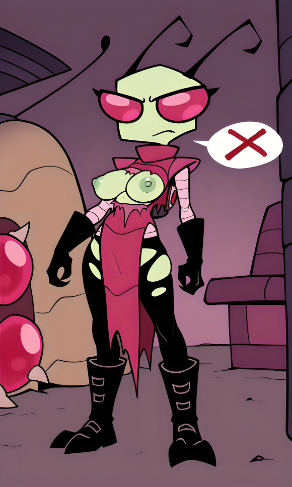 Zim (Invader Zim) Rule 34 Image