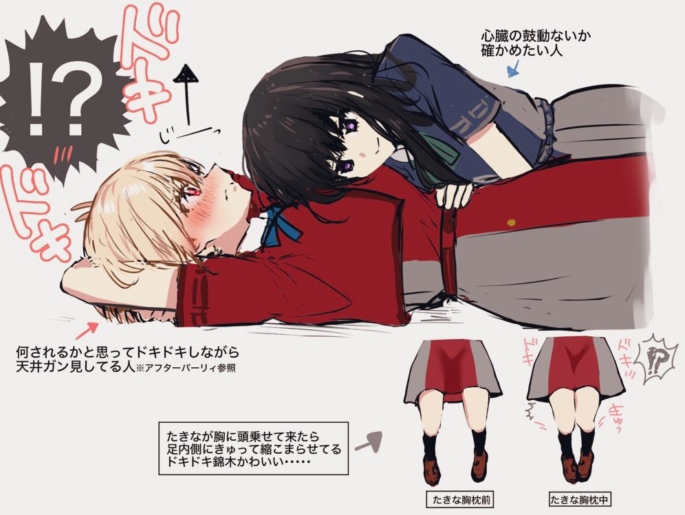 Inoue Takina (Lycoris Recoil) Rule 34 Image