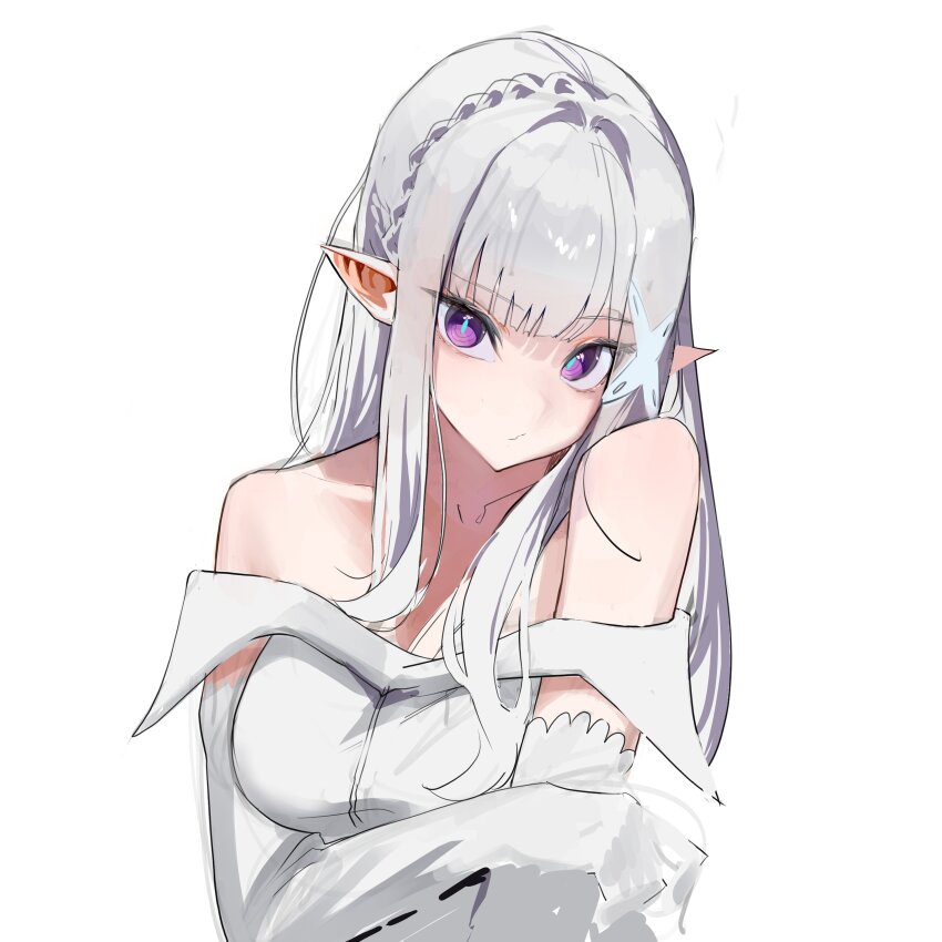 Emilia (Re:Zero) Rule 34 Image