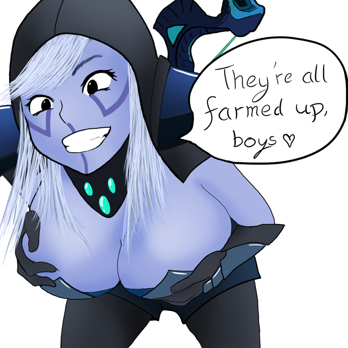 Drow Ranger (Dota 2) Rule 34 Image