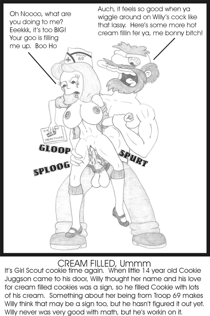 Groundskeeper Willie (The Simpsons) Rule 34 Image