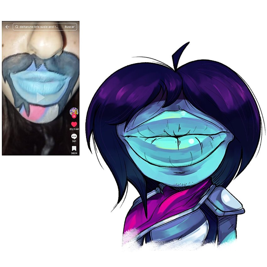 Kris (Deltarune) Rule 34 Image