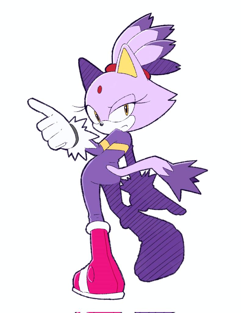 Blaze The Cat (Sonic (Series)) Rule 34 Image