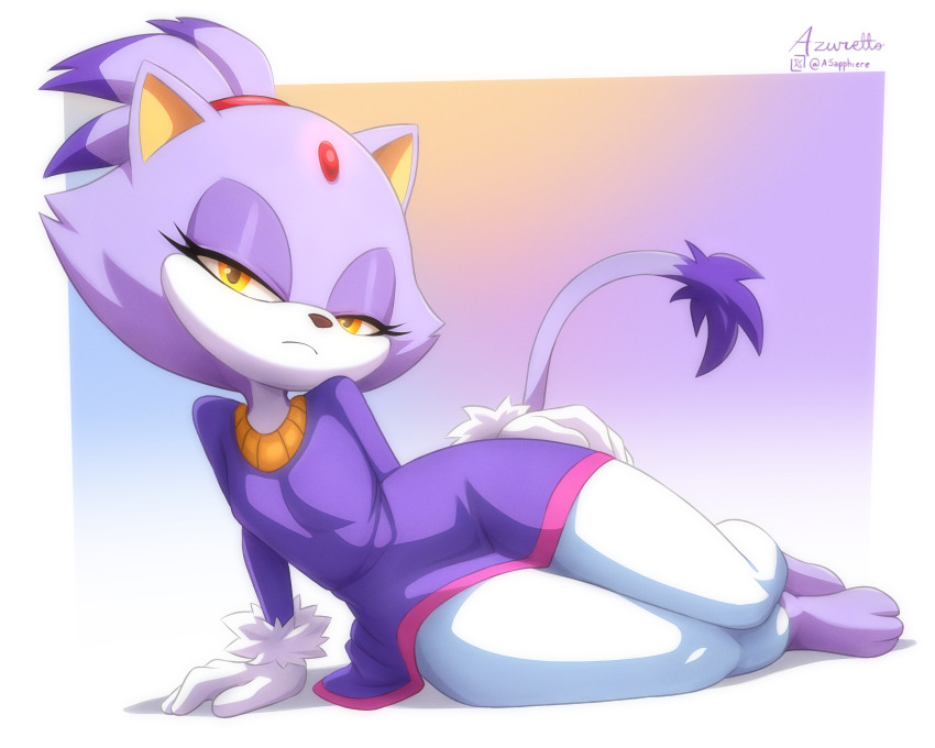 Blaze The Cat (Nintendo) Rule 34 Image