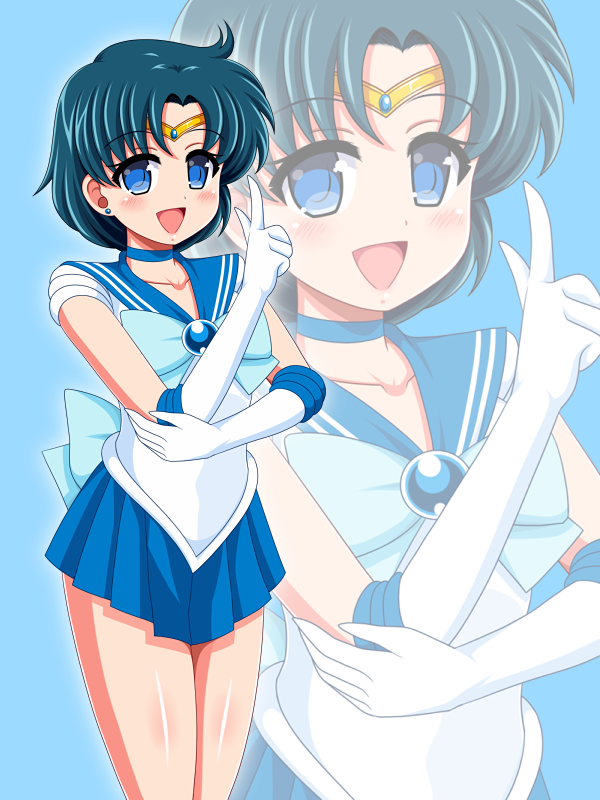 Sailor Mercury (Bishoujo Senshi Sailor Moon) Rule 34 Image