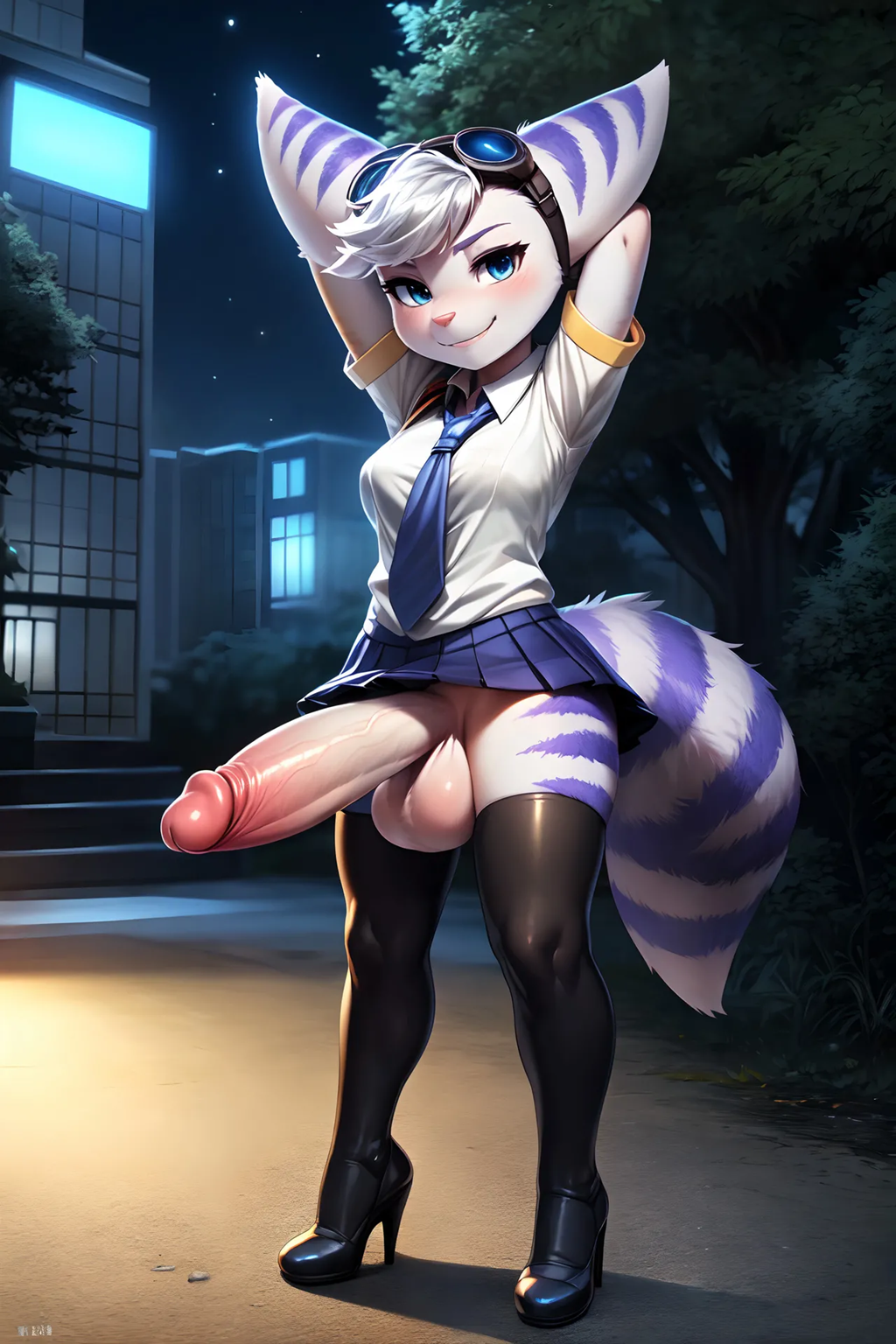 Rivet (Ratchet And Clank) Rule 34 Image