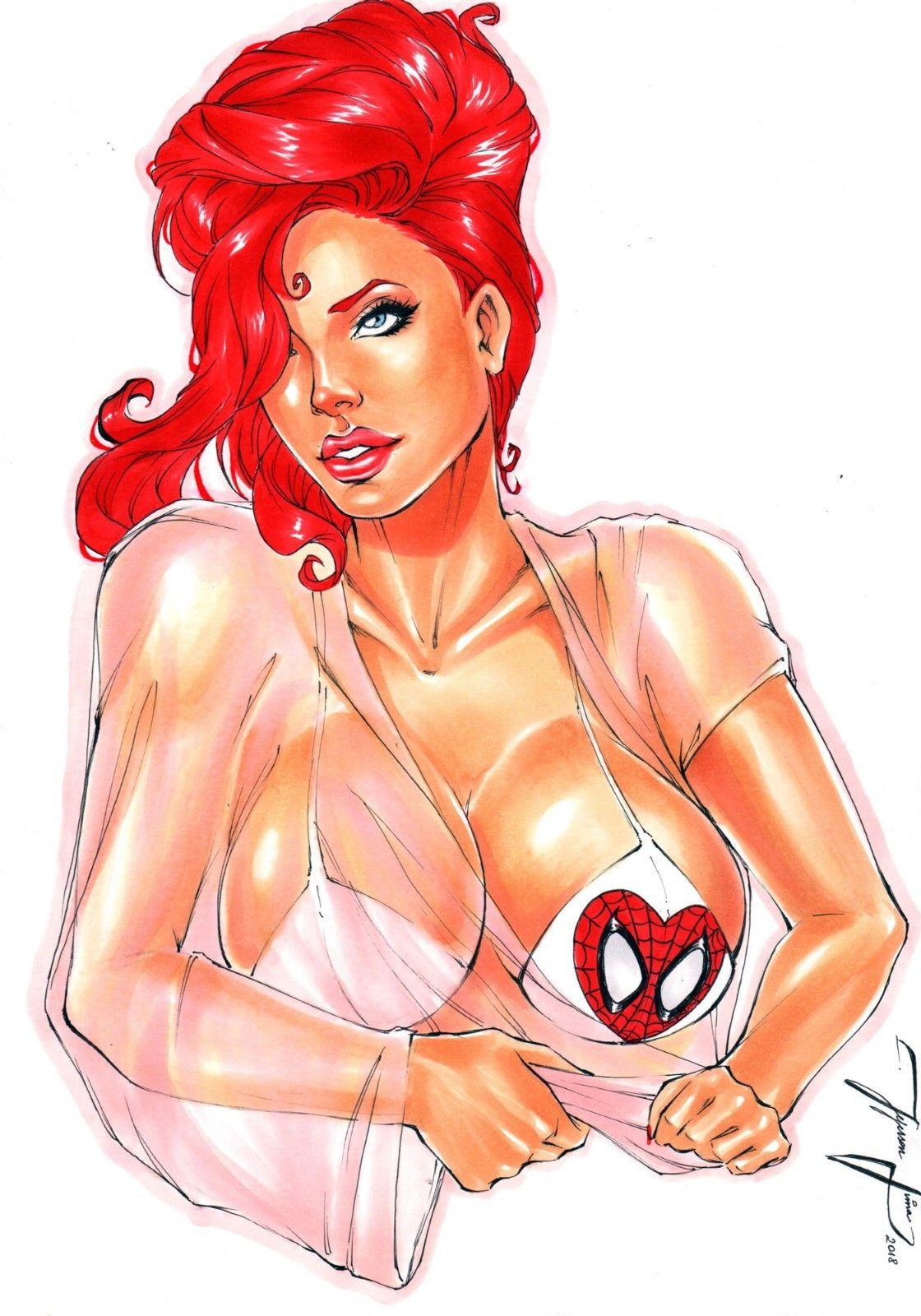 Mary Jane Watson (Marvel) Rule 34 Image
