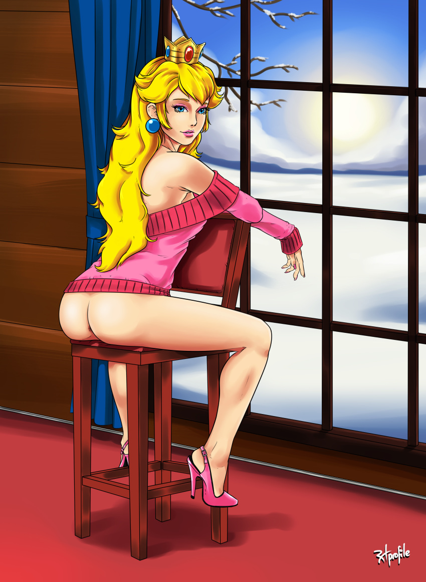 Princess Peach (Mario (Series)) Rule 34 Image