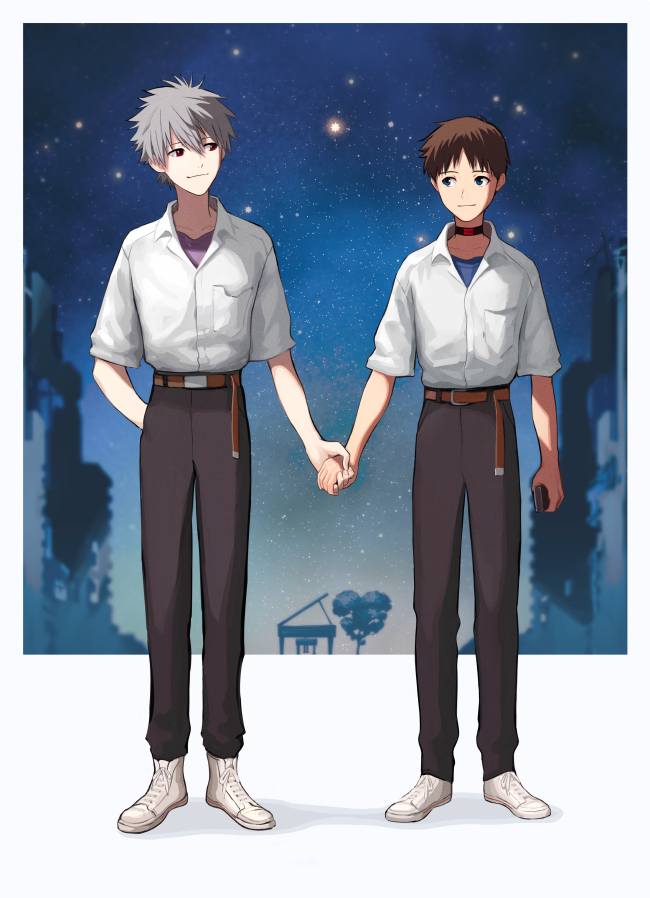 Ikari Shinji (Evangelion: 3.0 You Can (Not) Redo) Rule 34 Image
