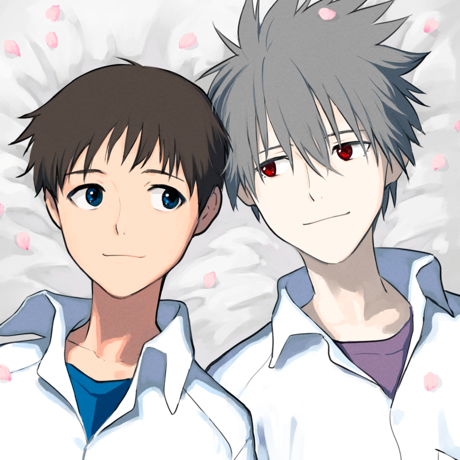 Ikari Shinji (Nagisa Kaworu) Rule 34 Image