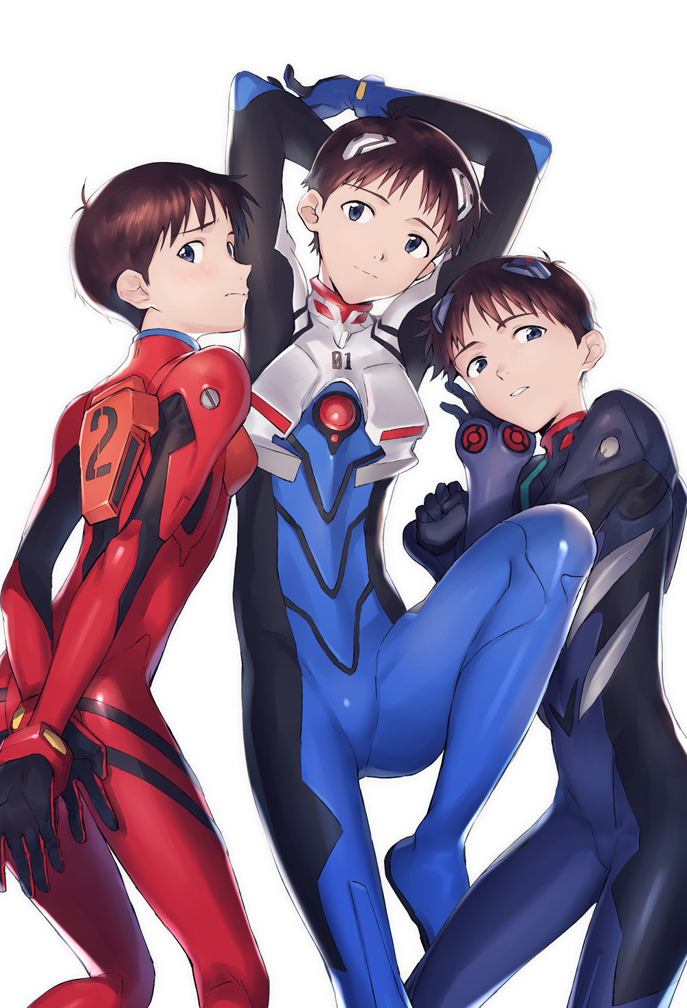 Ikari Shinji (Nagisa Kaworu) Rule 34 Image