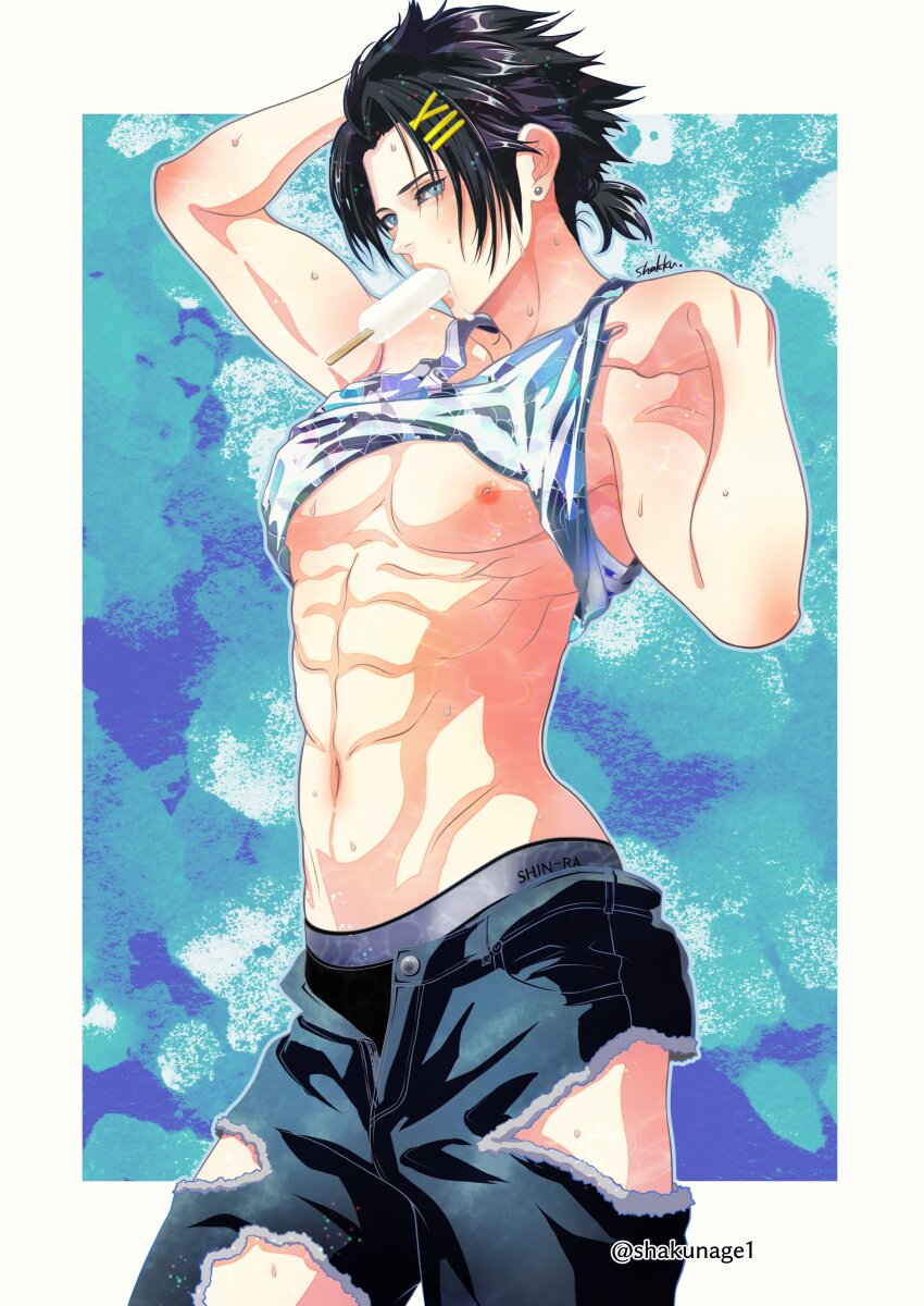 Zack Fair (Final Fantasy) Rule 34 Image