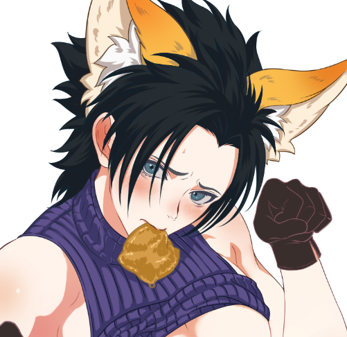 Zack Fair (Final Fantasy) Rule 34 Image