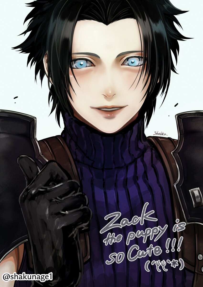 Zack Fair (Final Fantasy) Rule 34 Image