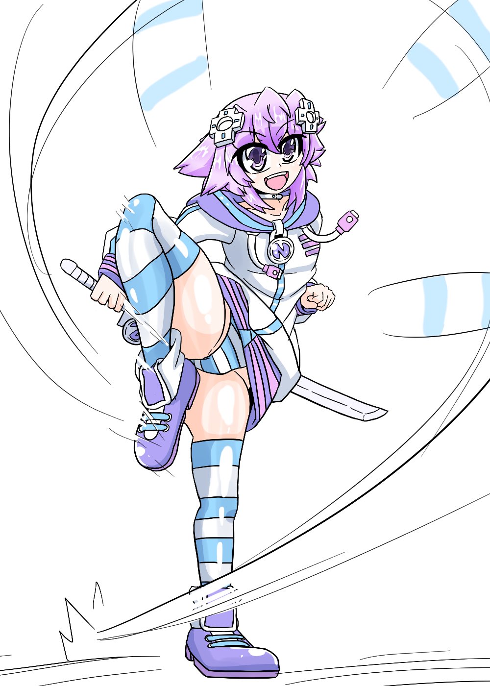 Neptune (Neptunia) Rule 34 Image