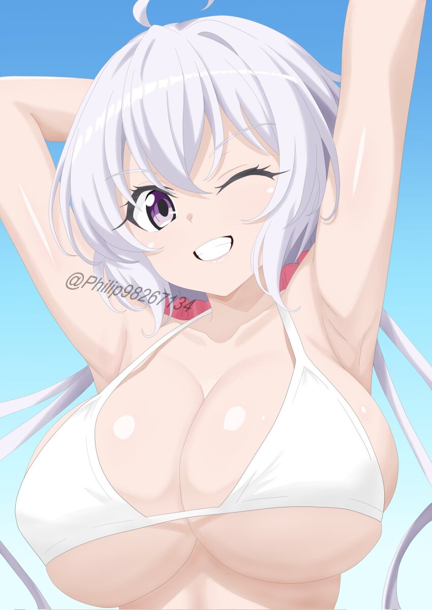 Yukine Chris (Senki Zesshou Symphogear) Rule 34 Image