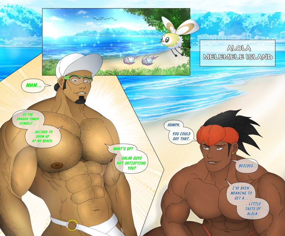 Professor Kukui (Pokemon) Rule 34 Image