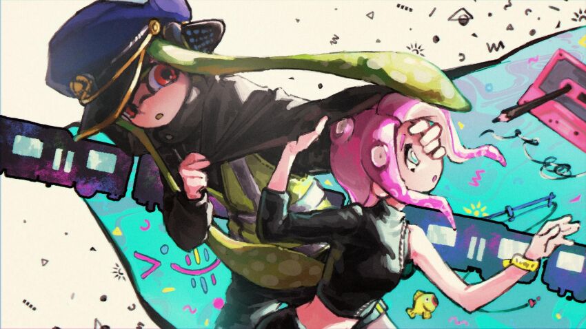Agent 3 (Splatoon) Rule 34 Image