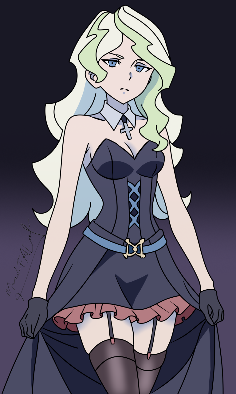 Diana Cavendish (Little Witch Academia) Rule 34 Image
