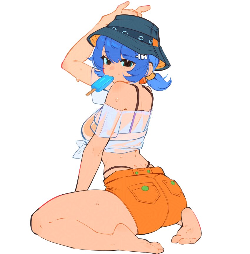 Belle (Summer Skies) (Zenless Zone Zero) Rule 34 Image