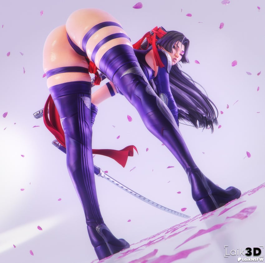 Psylocke (Sai) (Vengeance) Rule 34 Image
