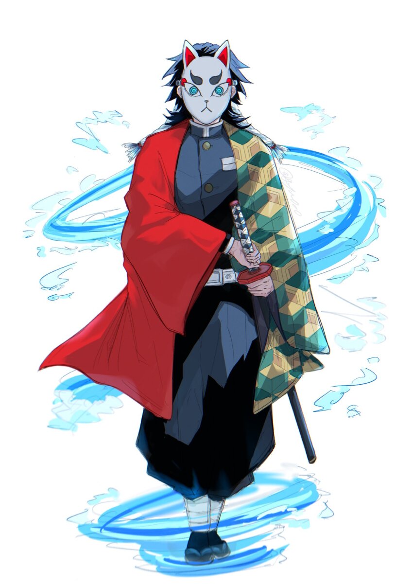 Tomioka Giyuu (Kimetsu No Yaiba) Rule 34 Image