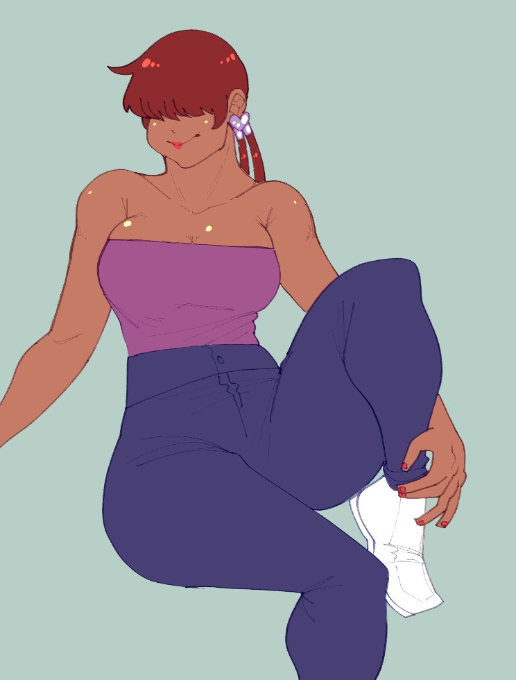 Shermie (Kof) Rule 34 Image