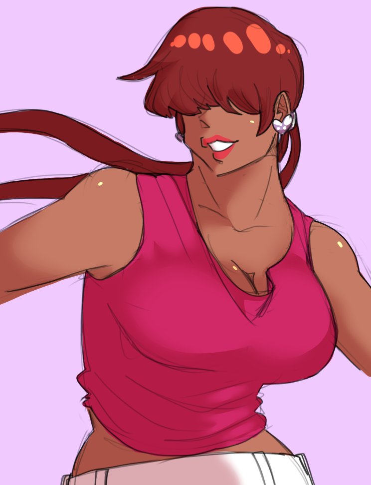 Shermie (Kof) Rule 34 Image