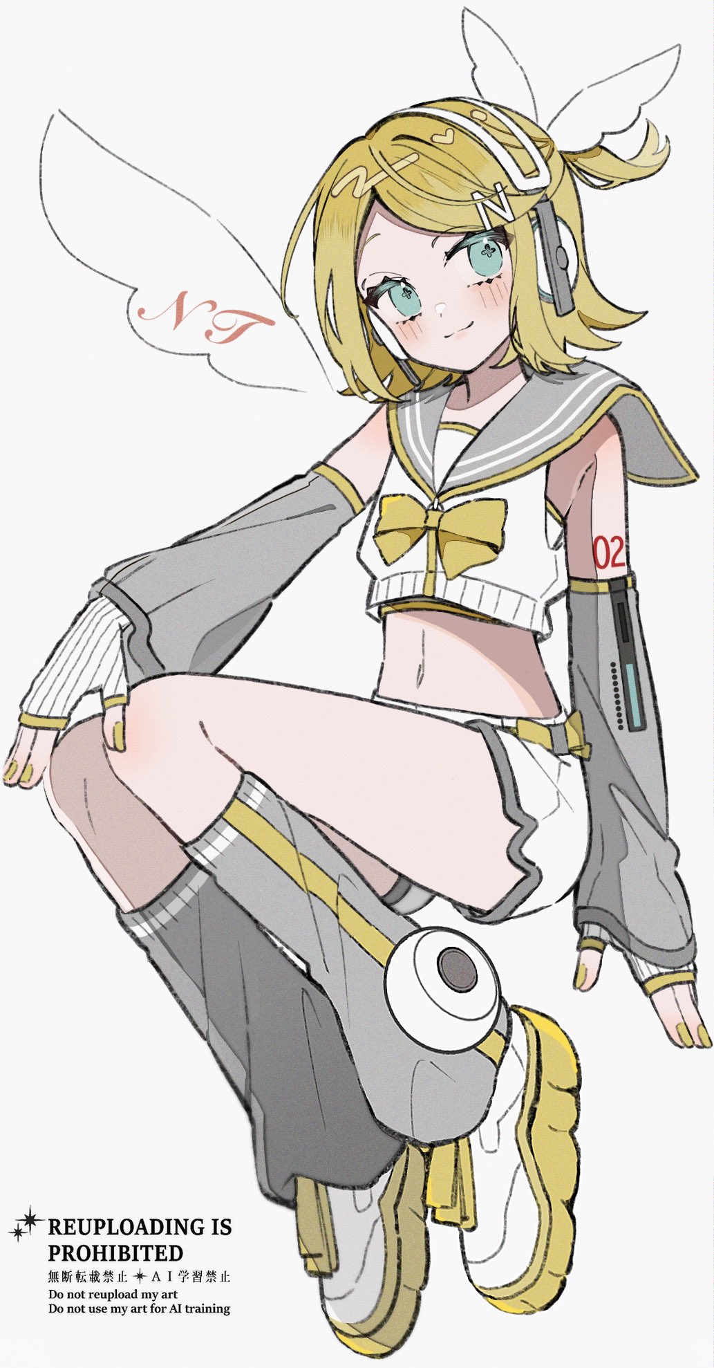 Kagamine Rin (Vocaloid) Rule 34 Image