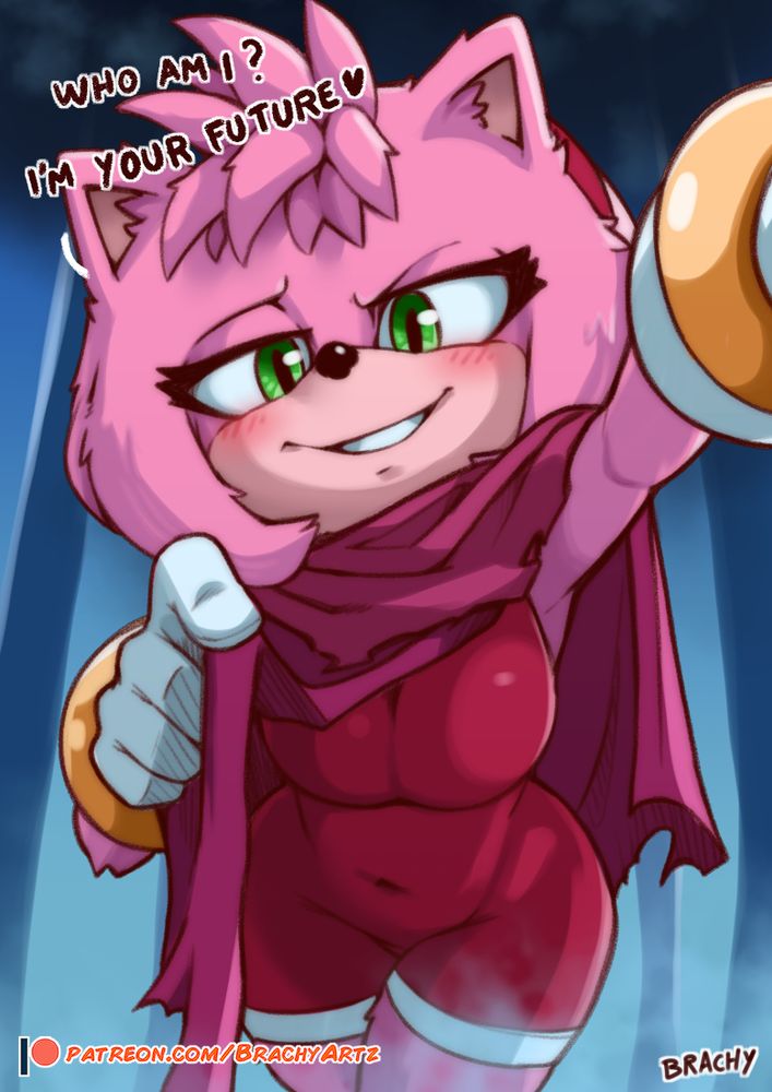 Amy Rose (Sonic (Live Action)) Rule 34 Image