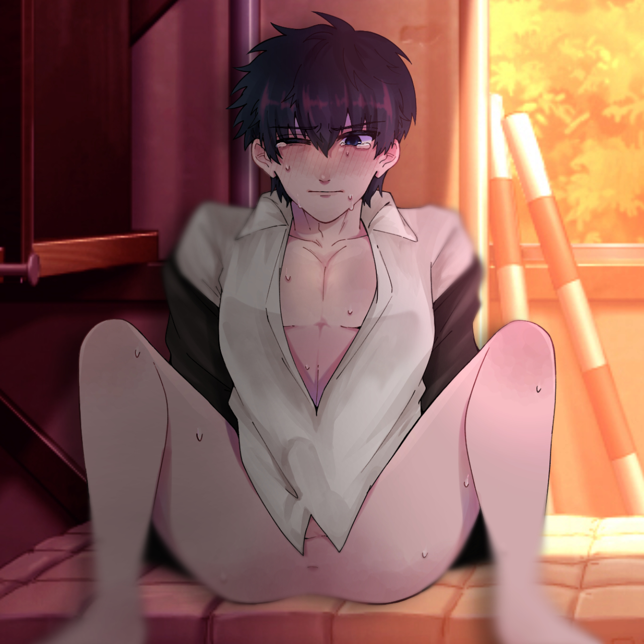 Hijikata Toshiro (Class 3-Z) Rule 34 Image