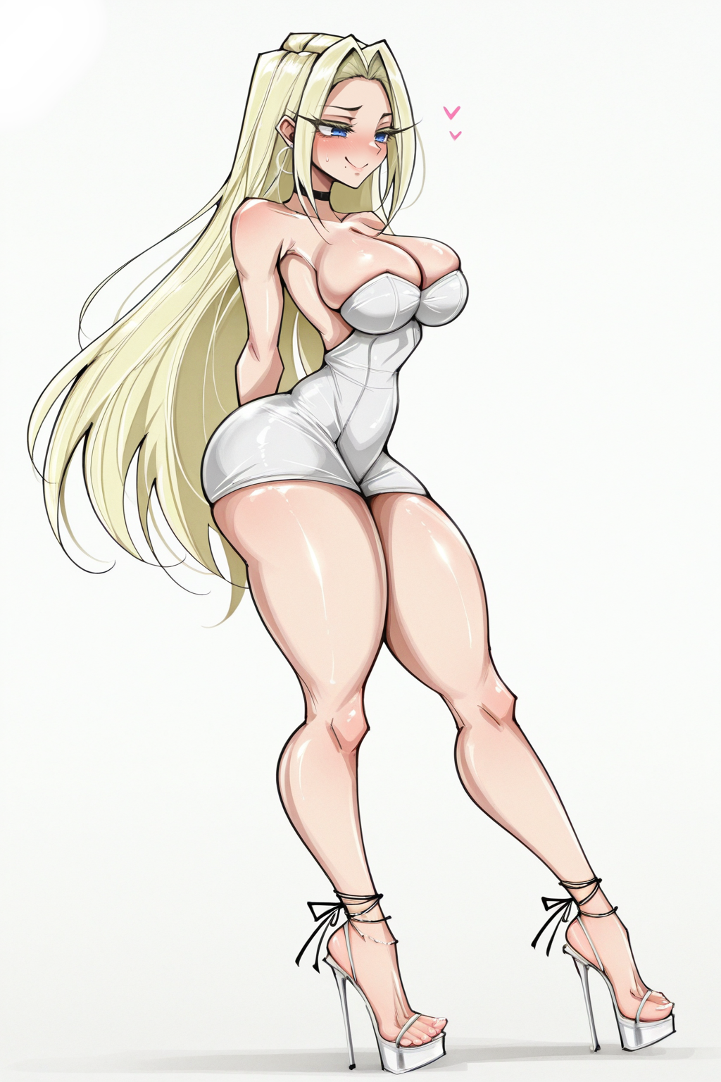 Utsukushisugi Mimimi (100 Kanojo) Rule 34 Image