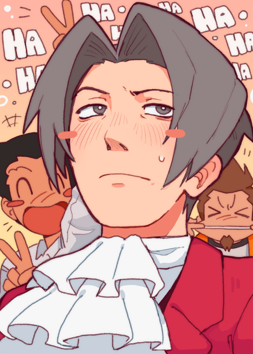 Larry Butz (Ace Attorney) Rule 34 Image