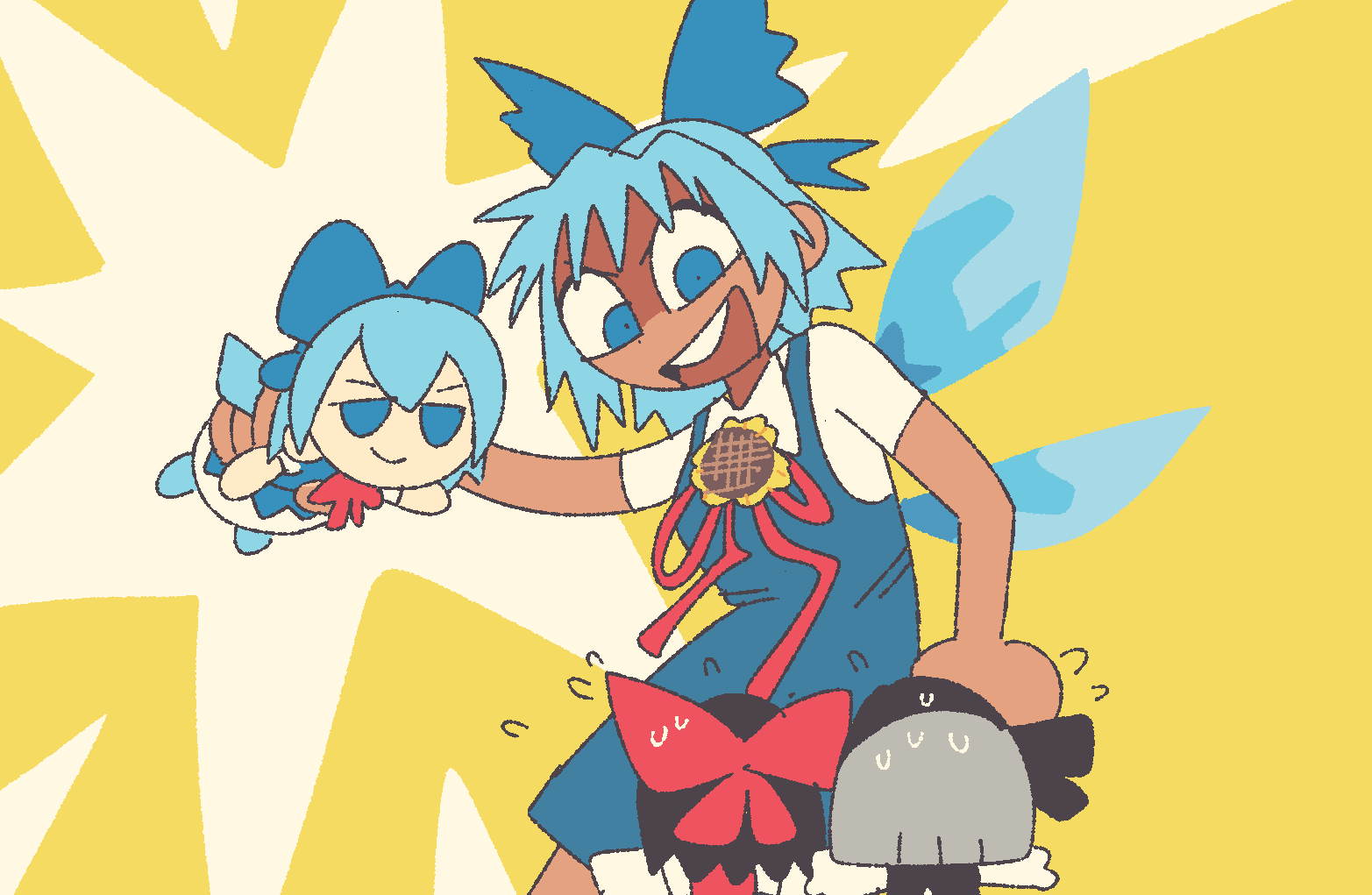 Cirno (Fumo (Doll)) Rule 34 Image