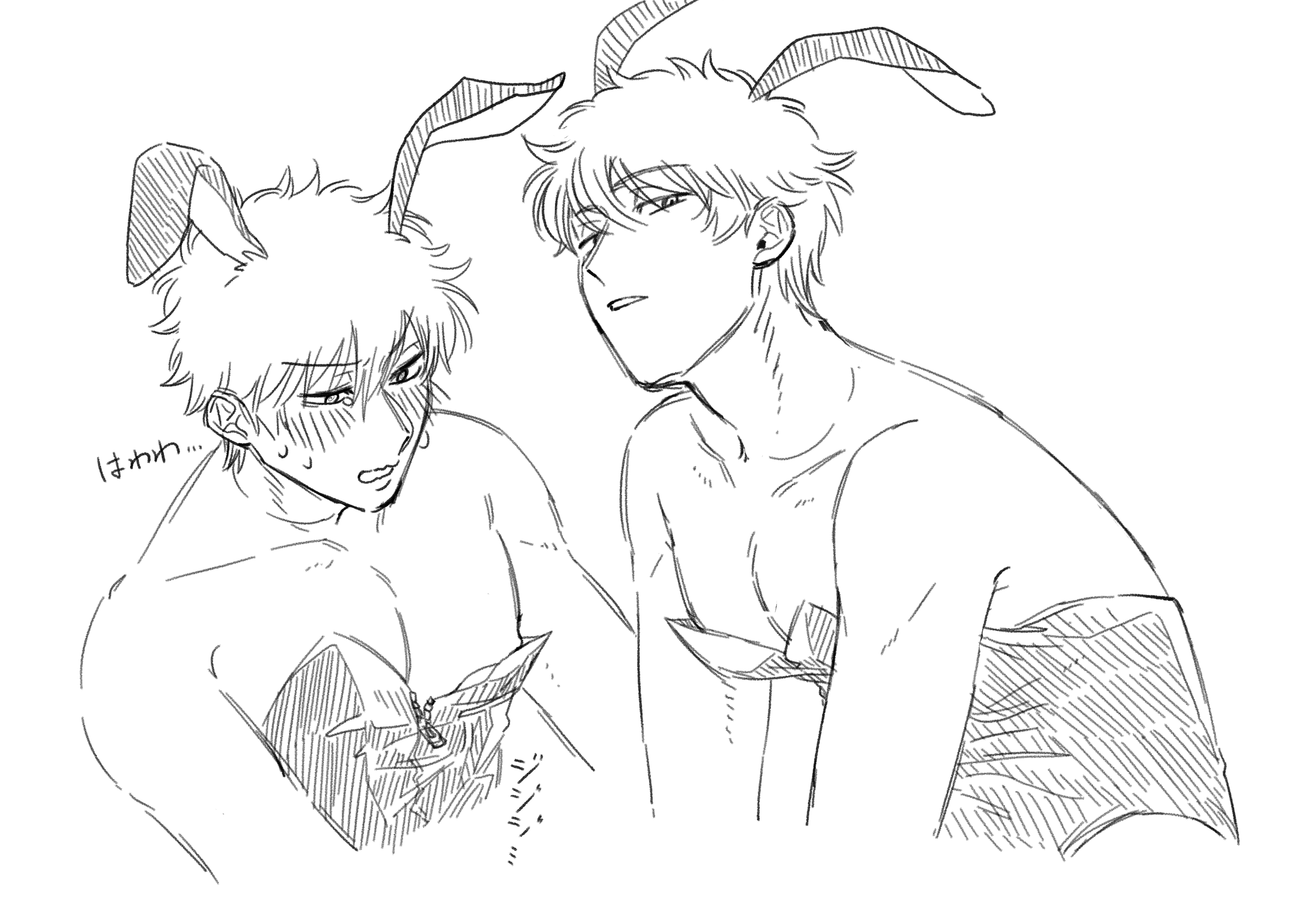 Gintoki Sakata (Gintama) Rule 34 Image