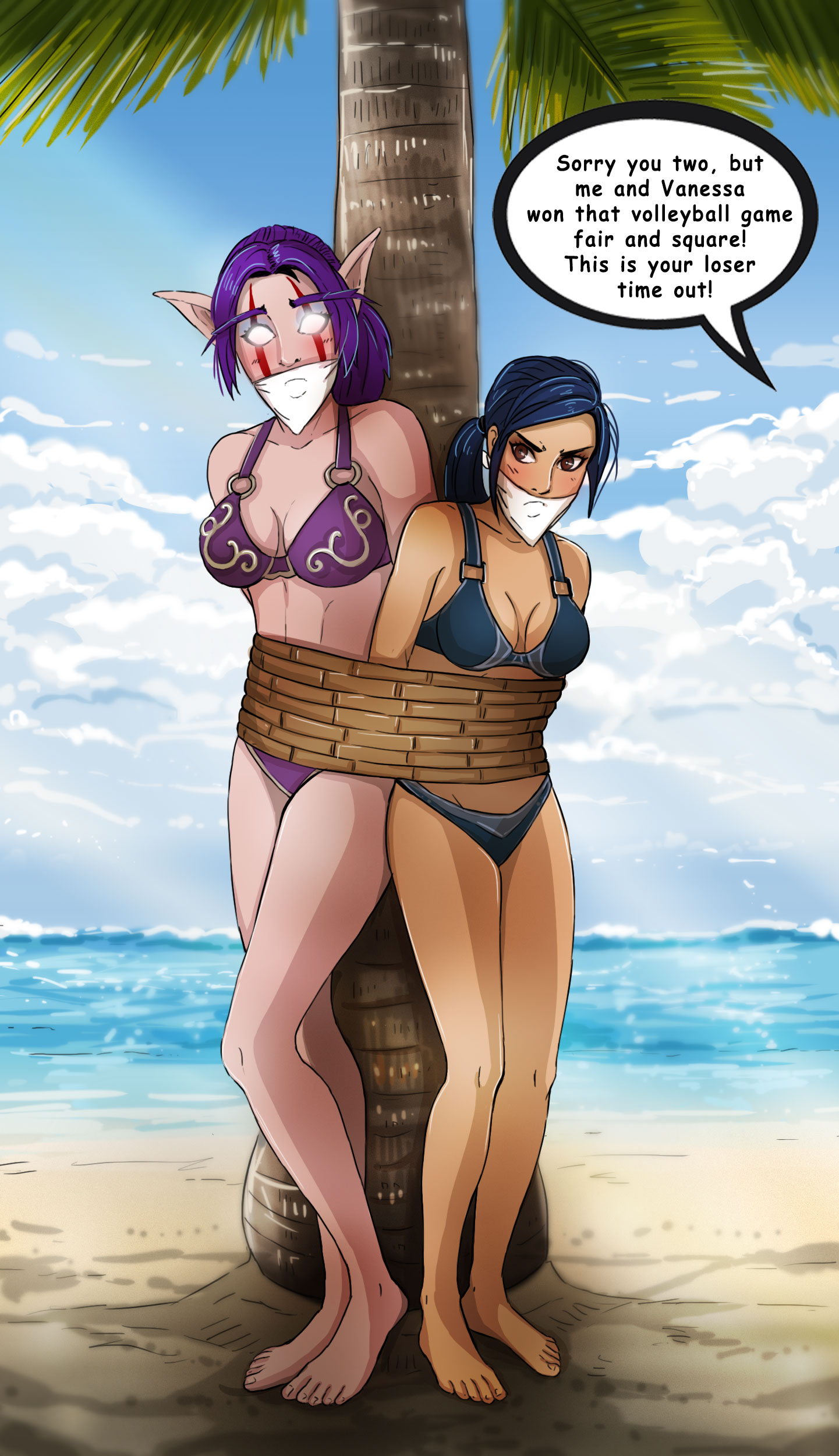 Night Elf (World Of Warcraft) Rule 34 Image