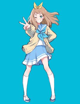 Aqua Neckerchief Rule 34 Image