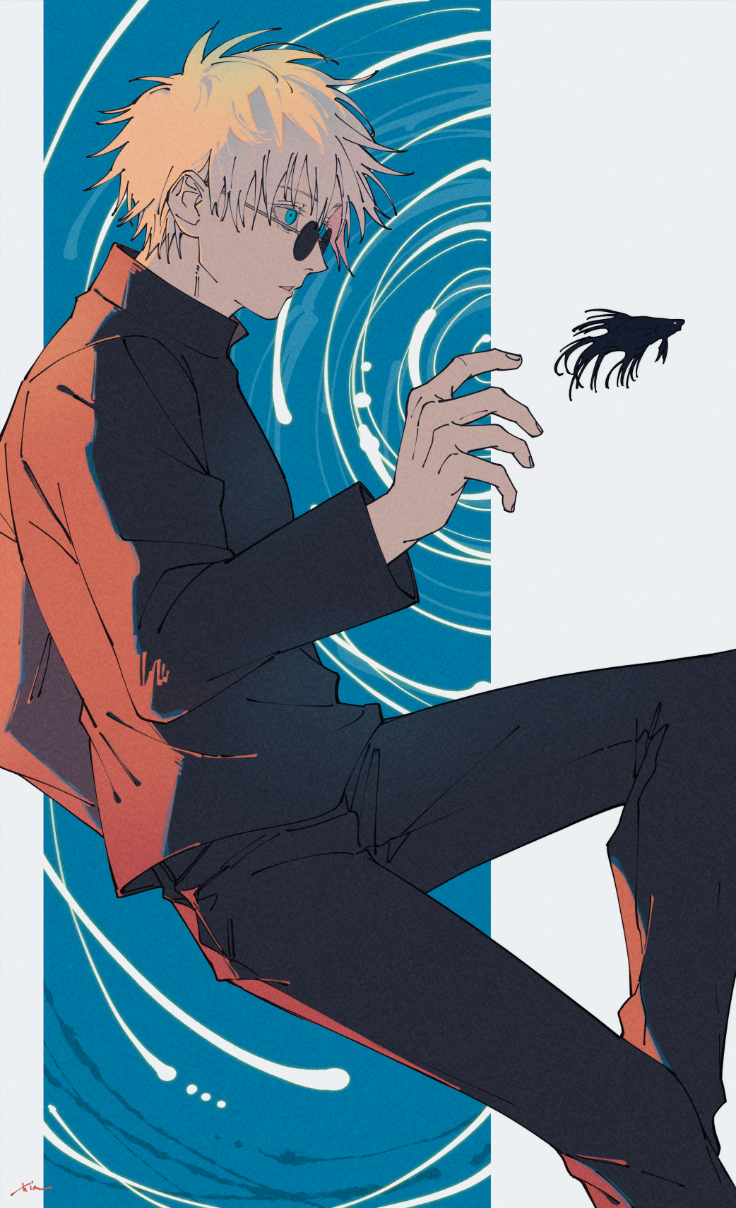Gojou Satoru (Jujutsu Kaisen) Rule 34 Image