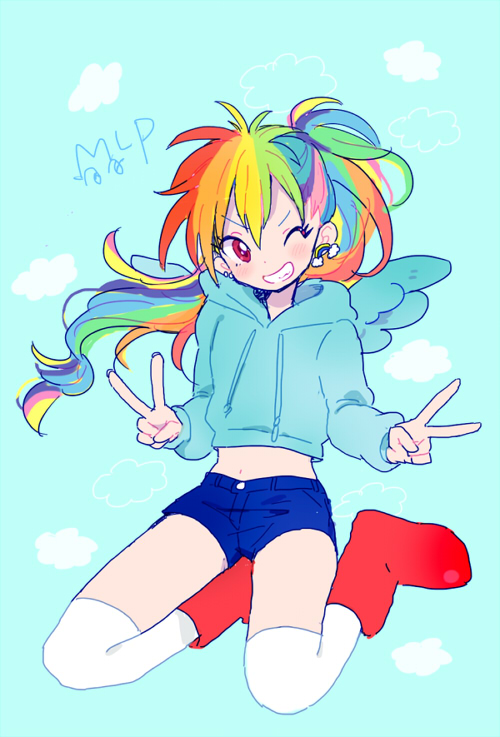 Rainbow Dash (My Little Pony) Rule 34 Image