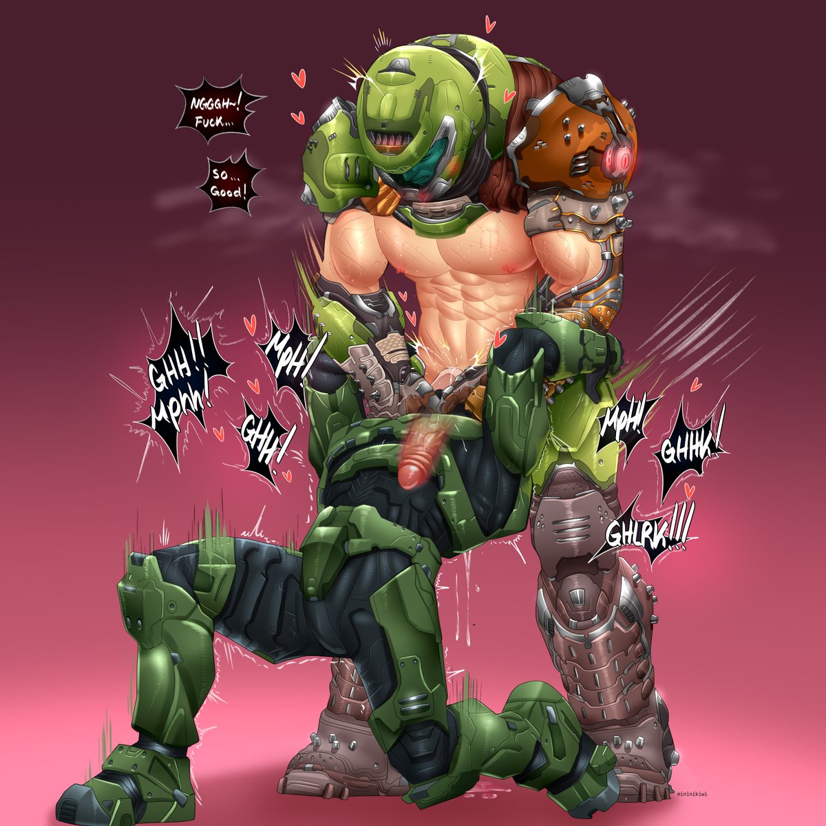 Doom Slayer (Doom) Rule 34 Image