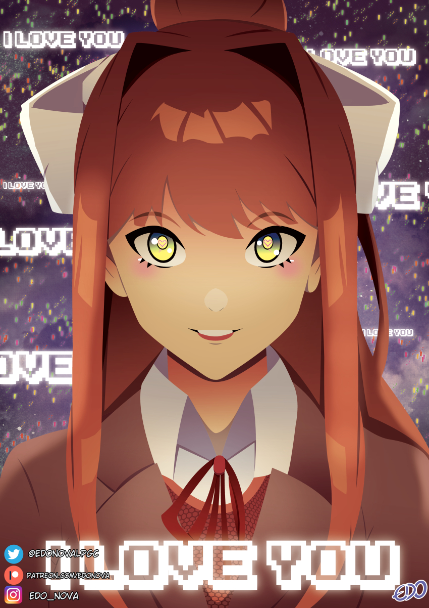 Monika (Doki Doki Literature Club) Rule 34 Image