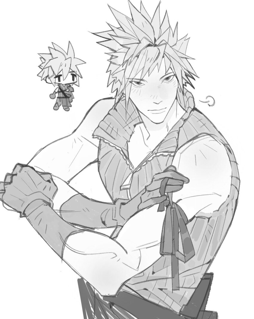 Cloud Strife (Final Fantasy) Rule 34 Image