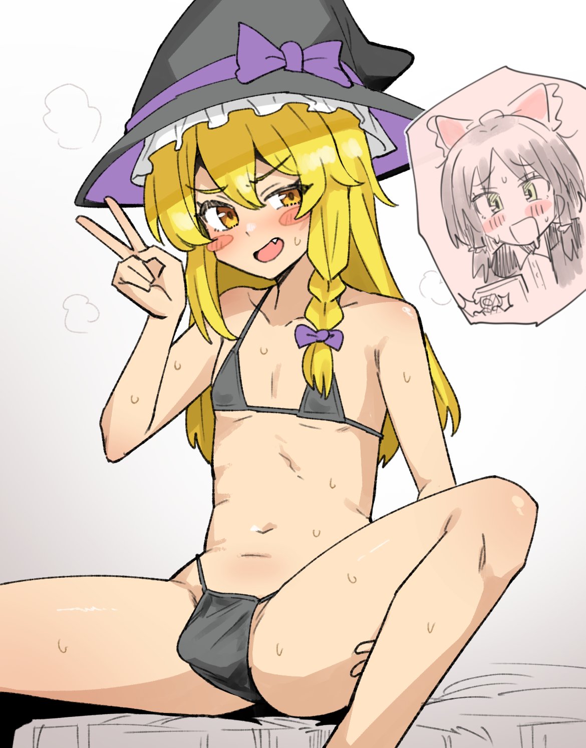 Marisa Kirisame (Cookie (Touhou)) Rule 34 Image