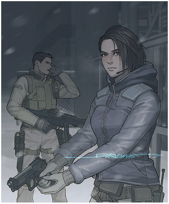 Chris Redfield (Resident Evil) Rule 34 Image