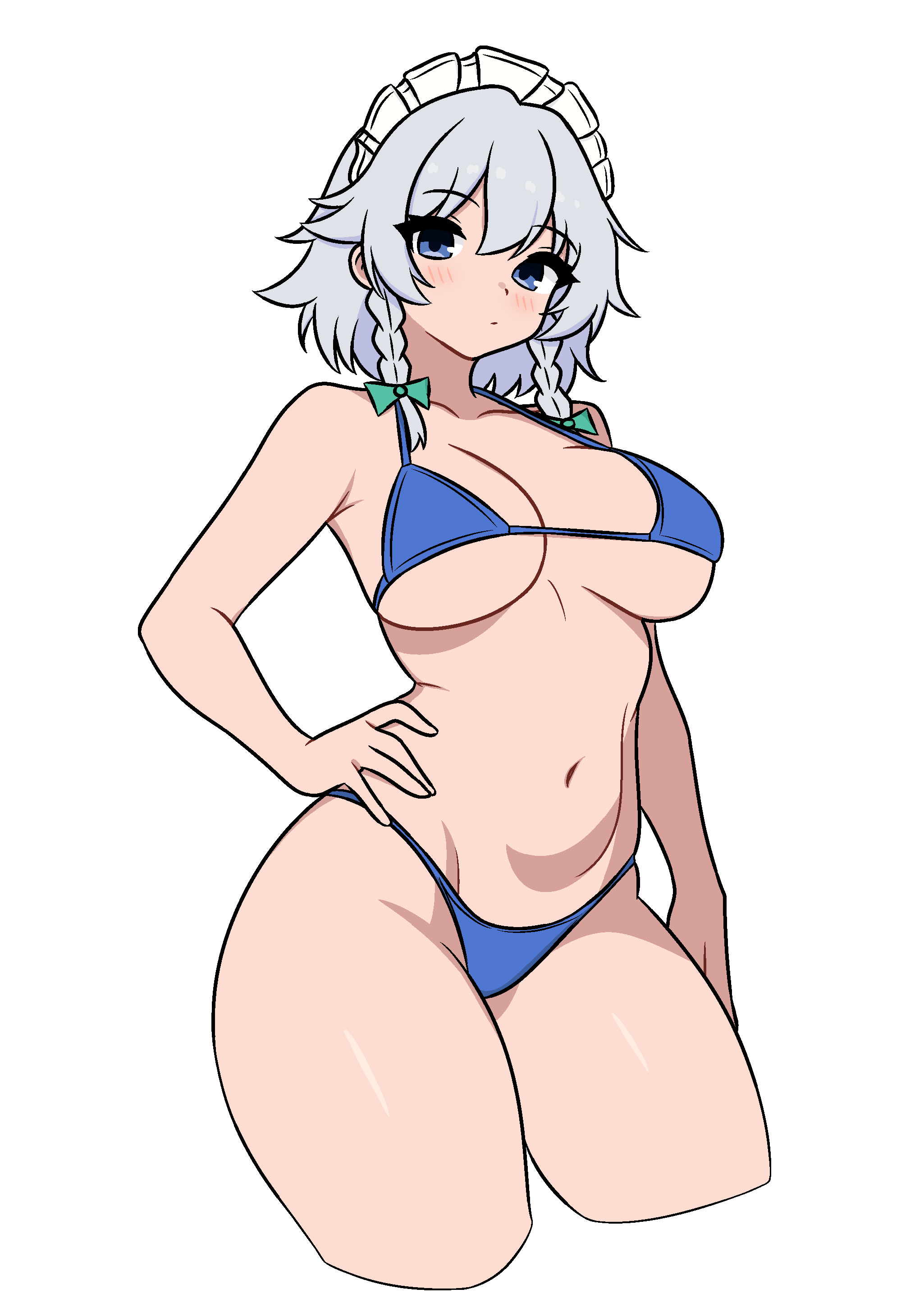 Izayoi Sakuya (Touhou) Rule 34 Image