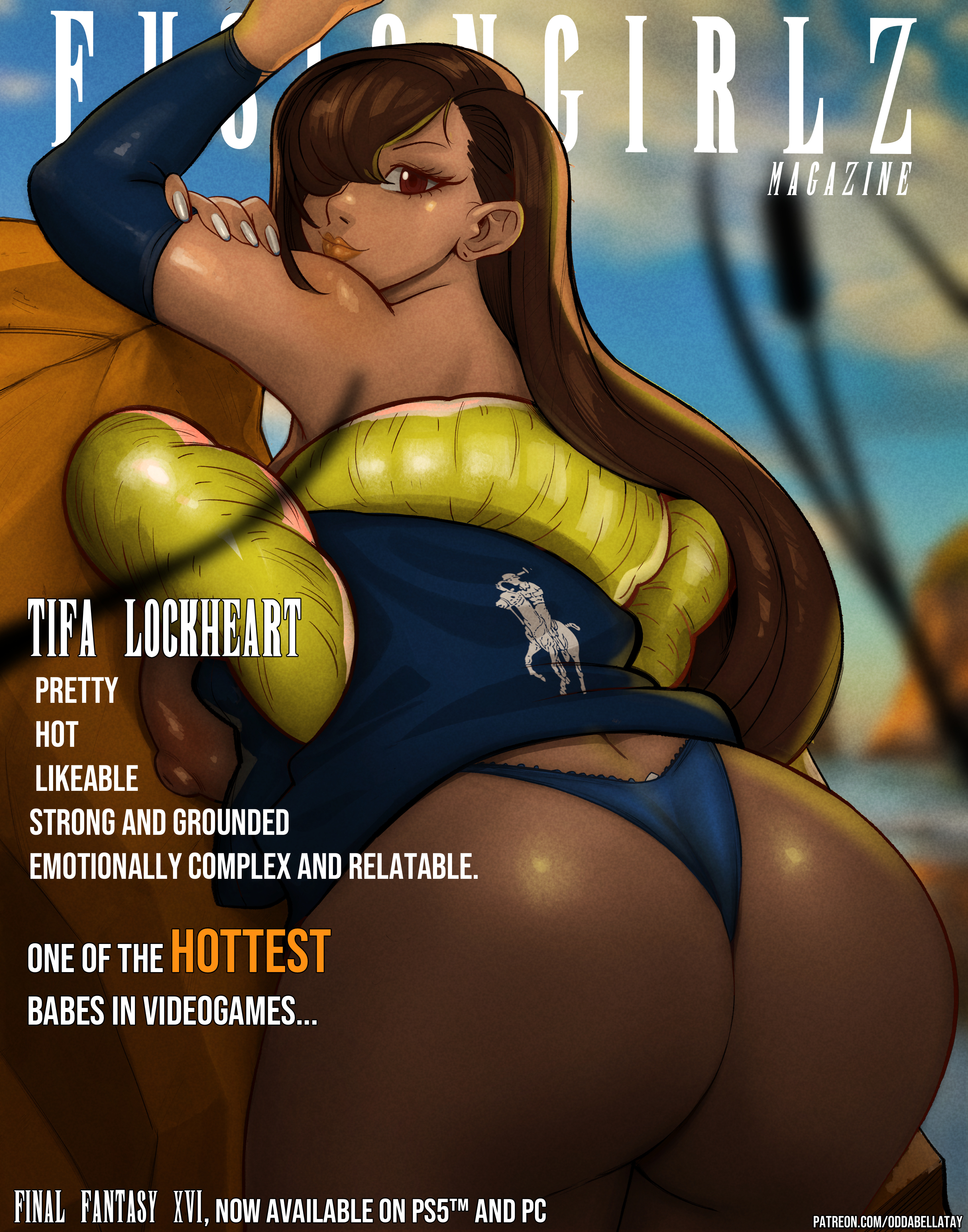 Tifa Lockhart (Final Fantasy) Rule 34 Image