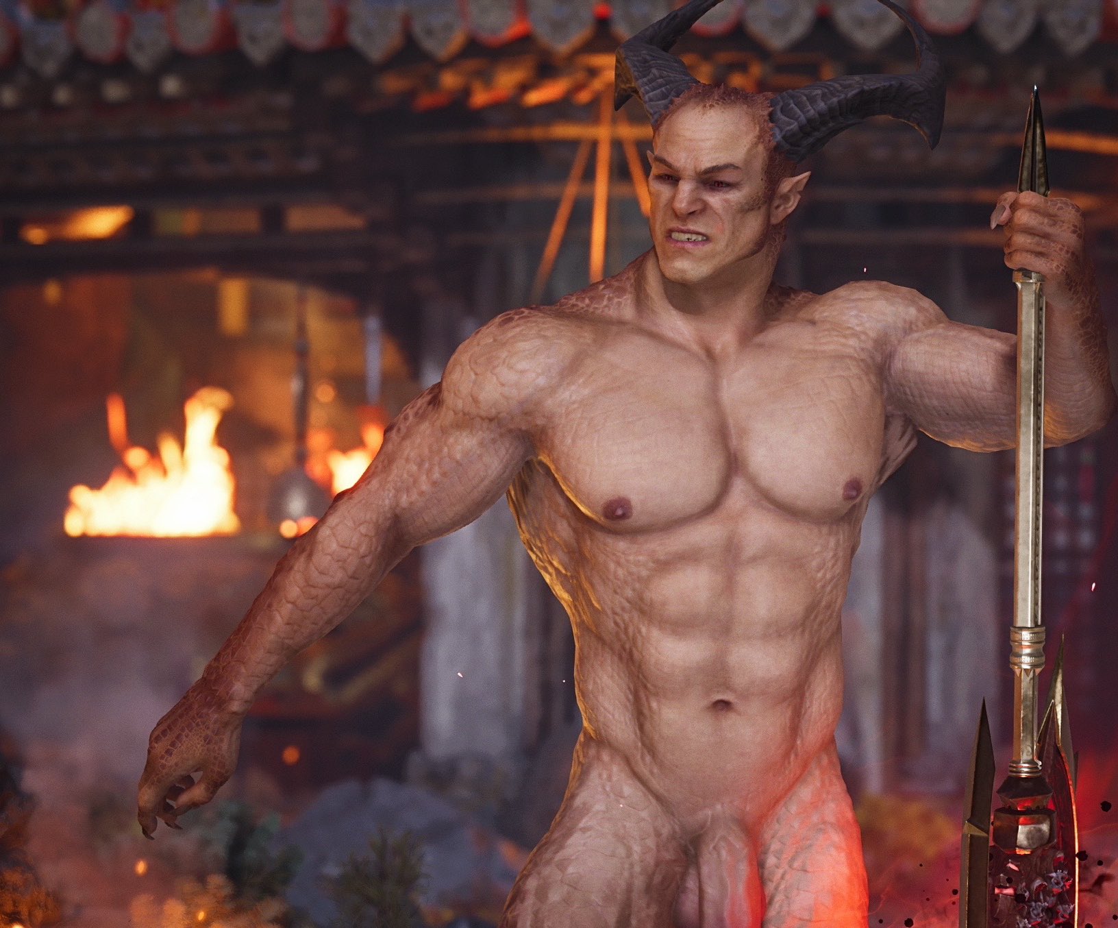 General Shao (Mortal Kombat) Rule 34 Image