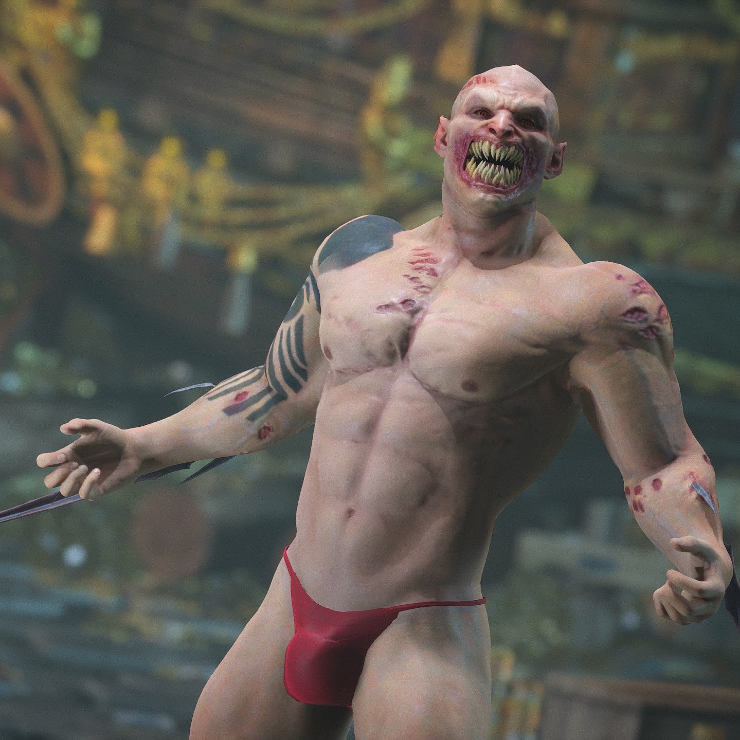 Baraka (Mortal Kombat) Rule 34 Image
