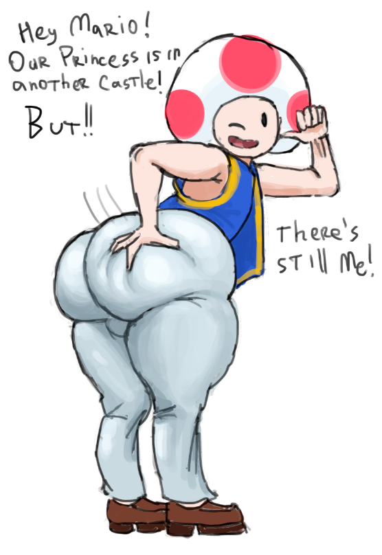 Toad (Mario) Rule 34 Image