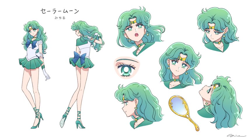 Sailor Neptune (Bishoujo Senshi Sailor Moon) Rule 34 Image